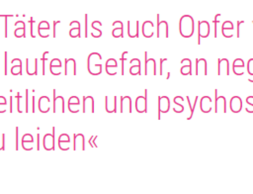 Prof. Markus Hess im Interview mit SPEKTRUM zum Thema Mobbing