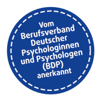 vom Berufsverband deutscher Psychologinnen und Psychologen anerkannt